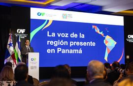 Lanzamiento del Foro Económico que se realizará en Panamá