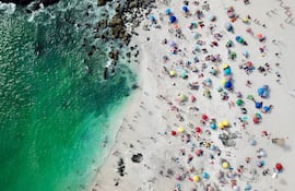 Playa Bahía Inglesa, Chile.