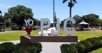 El amor por la ciudad de Pedro Juan Caballero, expresado mediante letras corpóreas.