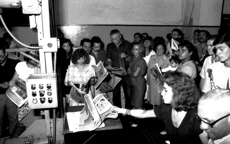 El 22 de marzo de 1989 marcó el reencuentro de ABC Color con sus lectores, tras cinco años de silencio.