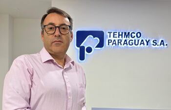 Vicente Cepeda Foster, gerente general de la empresa TEHMCO.