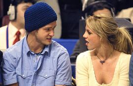 Foto de archivo de Justin Timberlake y Britney Spears.