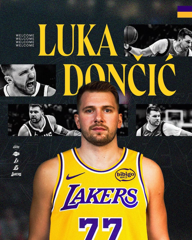 El esloveno Luka Doncic (28/2/1999) deja de ser estrella en Dallas, ahora será de Los Angeles.