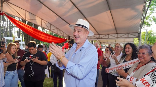 Roberto González Vaesken, candidato de la ANR en los comicios generales del 9 de noviembre.