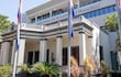 Fachada del Ministerio de Economía y Finanzas.