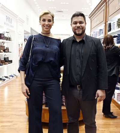 Andrea Benítez y Esteban Cáceres.