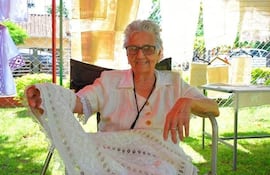 Digna López Vda. de Narvaja, maestra artesana del ao po’i, falleció a los 100 años en Yataity.
