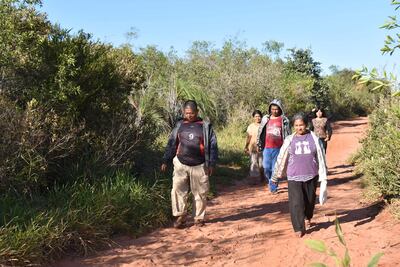 Los pobladores de La Paloma acompañaron en un recorrido por el inmueble recientemente adquirido por el Indi.