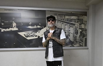 Marcelo "Corvata" Corvalán conversó con ABC antes de ser parte de la celebración de los 25 años de Flou con su proyecto Corvex.