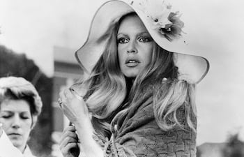 Brigitte Bardot en una fotografía tomada en el set de la película "Don Juan 73". La actriz francesa falleció ayer a los 91 años.