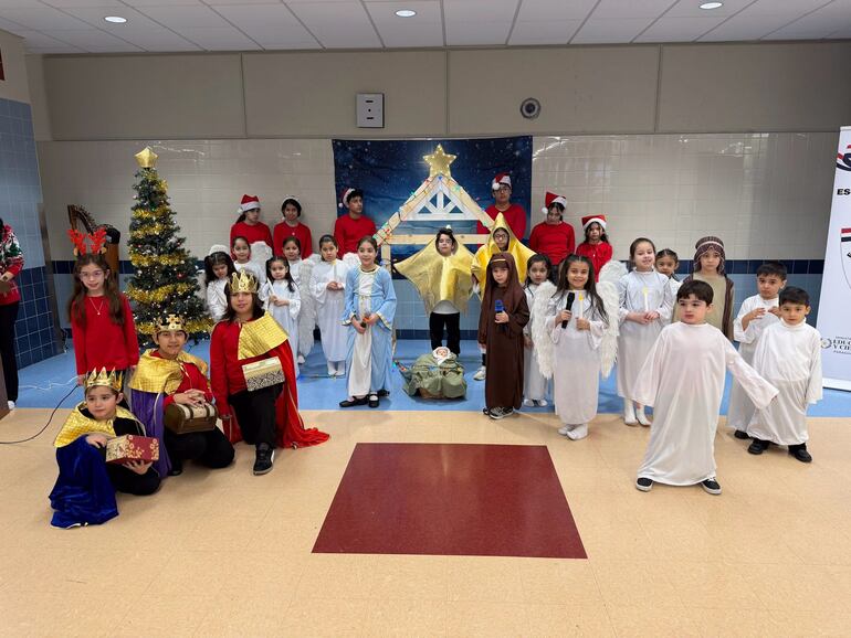 Video: paraguayos en Nueva York realizaron pesebre viviente con tradición guaraní