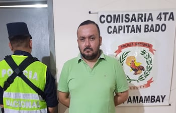 Osmar Rigoberto Palacios Chávez, detenido por el intento de homicidio de un policía.