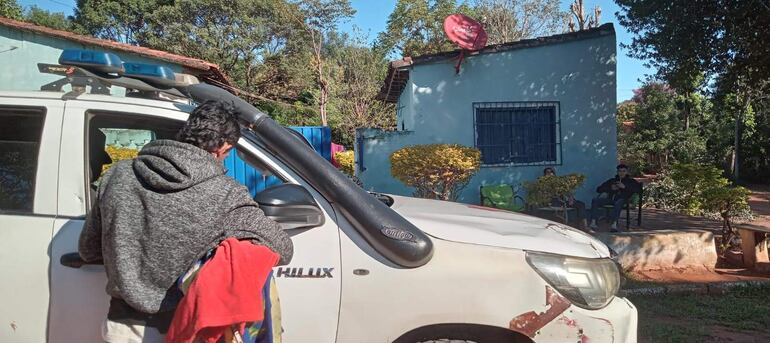 El local de quiniela funciona en el barrio Santa Librada.