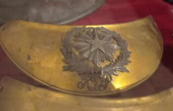 Esta es la insignia del General Resquín que fue robada del Museo Monseñor Juan Sinforiano Bogarín.
