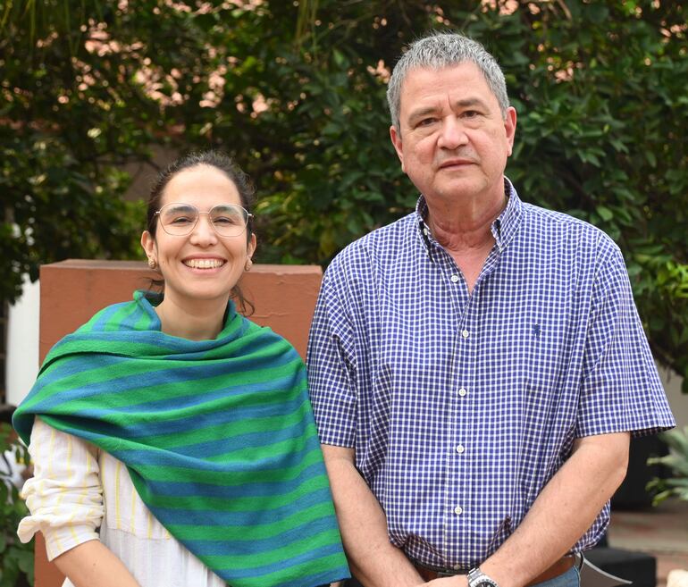 Andrea Vázquez y Fernando Allen.