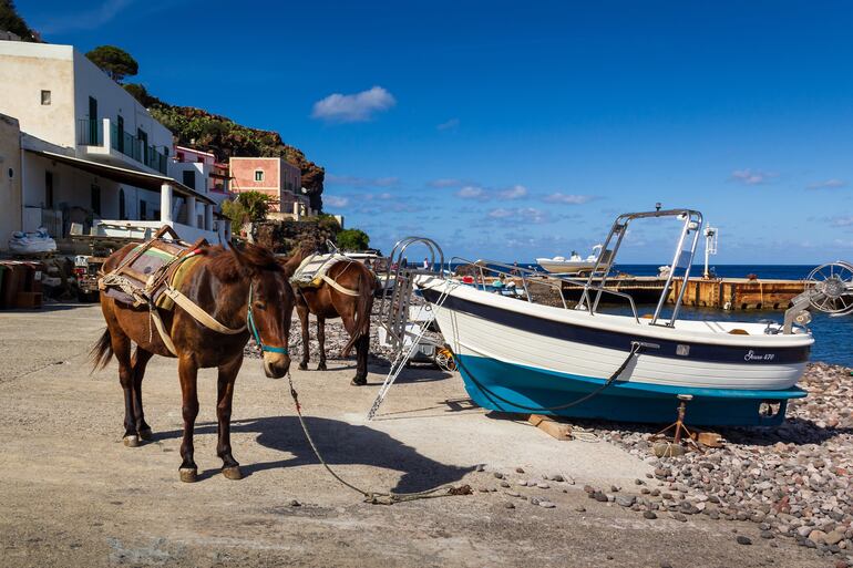 Alicudi, Islas Eolias, Italia.