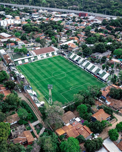Estadio La Arboleda, ubicado en Santísima Trinidad, Asunción, la casa de Rubio Ñu, que este viernes mide fuerzas con Recoleta FC, por el cuarto capítulo del torneo Clausura 2026.