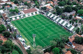 Estadio La Arboleda, ubicado en Santísima Trinidad, Asunción, la casa de Rubio Ñu, que este viernes mide fuerzas con Recoleta FC, por el cuarto capítulo del torneo Clausura 2026.