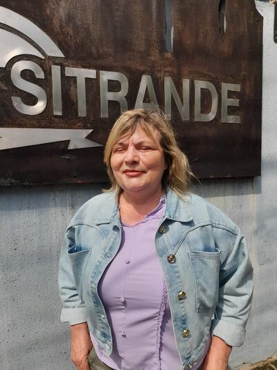 La nueva presidenta de la Confederación de la Clase Trabajadora (CCT), María Estela Silva Invernizi.