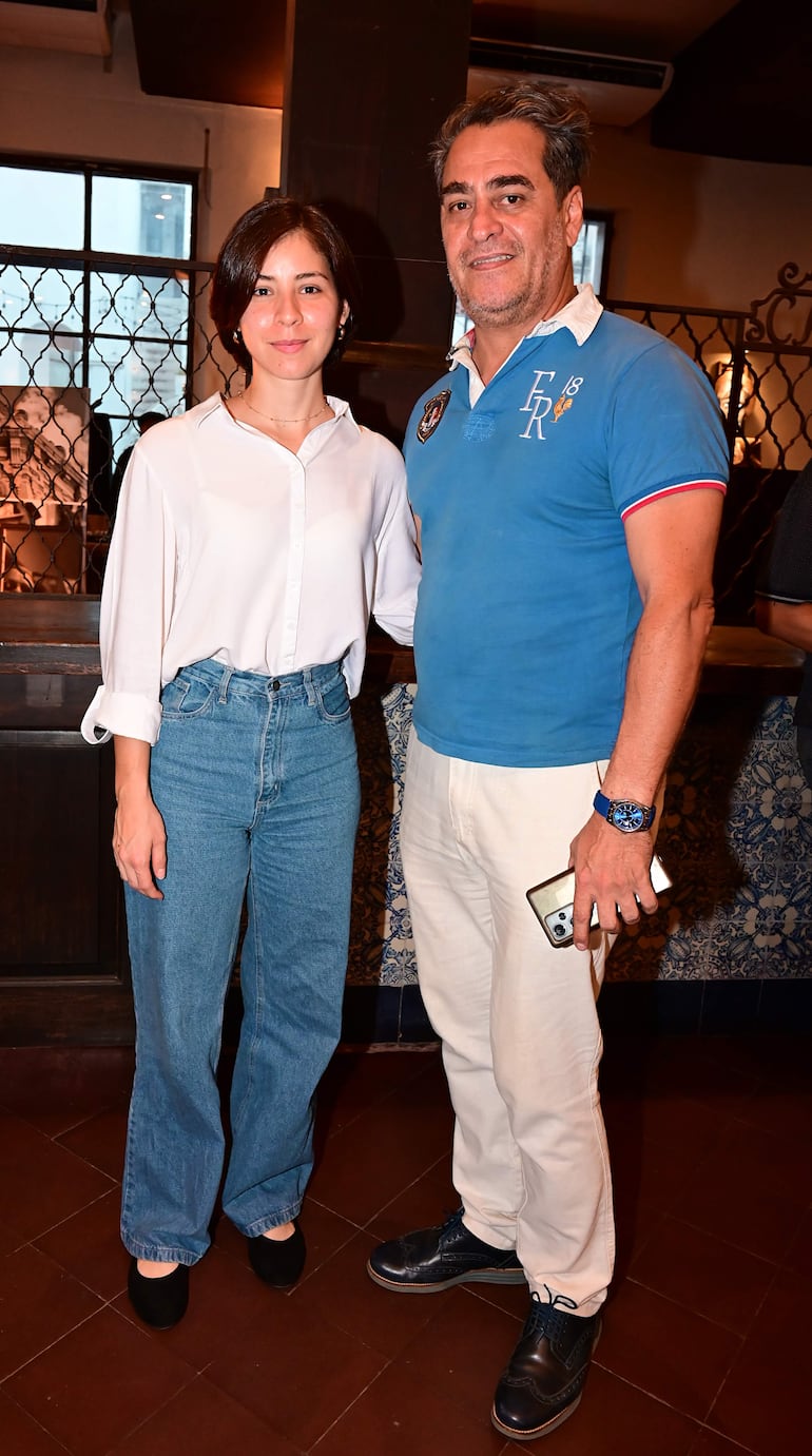 Ailin y David Laconich.