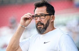 El argentino, Pablo Andrés Sánchez Spucches (53 años), entrenador de Olimpia.