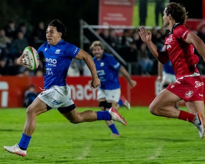 Yacaré XV y Dogos de Argentina, en el juego por la última fecha de revanchas del Super Rugby Américas, donde los punteros fueron superiores a la franquicia paraguaya.