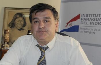 Rubén Darío Quesnel, ex titular del Instituto Paraguayo del Indígena (INDI) condenado por corrupción.