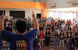 Durante Pascua Joven en Domingo Savio invitan a no ser indiferente ante la realidad social.