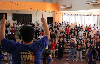 Durante Pascua Joven en Domingo Savio invitan a no ser indiferente ante la realidad social.