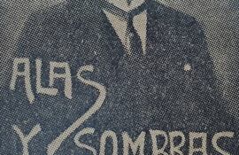 Ramos Giménez en la portada de "Alas y sombras" (1919)