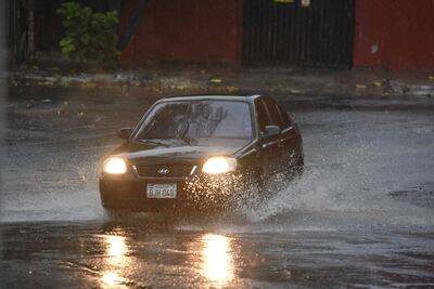 Las lluvias y tormentas se registrarán durante gran parte del fin de semana. 