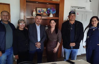 Concejales de Zanja Pytã: Arnaldo Achucarro (ANR), Mirtha Machuca (PLRA), Ariel Caballero (ANR-designado intendente-), Perla Franco (ANR), Saturnino Giménez (ANR) y Mirtha Dávalos (ANR).