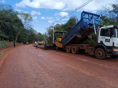 Los trabajos de terraplenado tienen ya un avance del 90%.