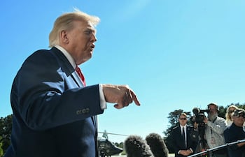 El presidente de los Estados Unidos, Donald Trump.
