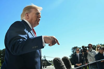 El presidente de los Estados Unidos, Donald Trump.
