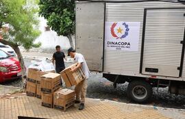 Dinacopa asegura que solo no llegaron a zonas inaccesibles por inundaciones.