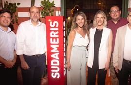 Daniel Cardozo, Ricardo Obelar, Maia Fernández, Karen Oleñik, Luis Miranda y Jorge Benítez.