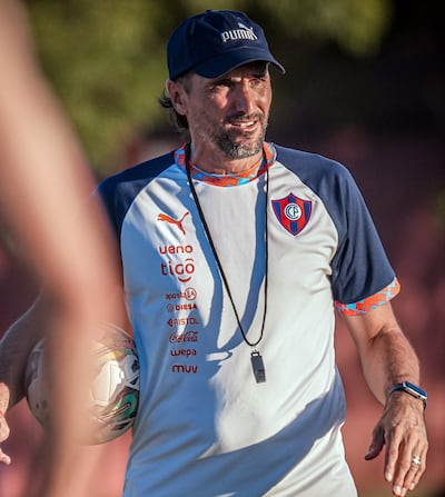 Diego Hernán Martínez (46 años), director técnico de Cerro Porteño.