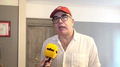 Nicolás Zárate, candidato del movimiento Héroes Republicanos.