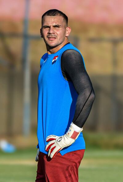 Santiago Rojas (29 años), guardameta de Nacional.
