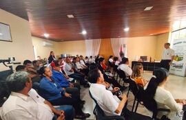 El intendente de Mbuyapey, Luis Carlos Rojas, rindió cuenta de su gestión a la ciudadanía.