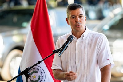 Presidente Santiago Peña.