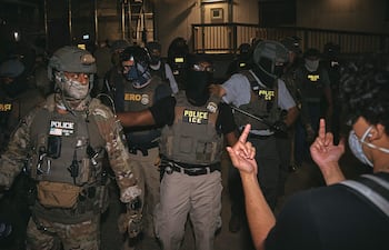 Una de las tantas manifestaciones contra el ICE en Estados Unidos. Foto de archivo. Imagen de referencia.