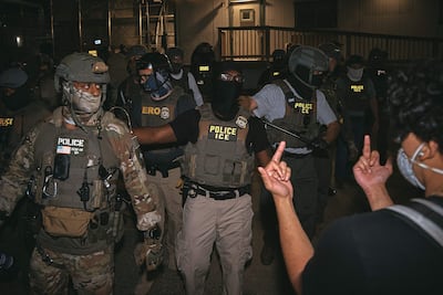 Una de las tantas manifestaciones contra el ICE en Estados Unidos. Foto de archivo. Imagen de referencia.