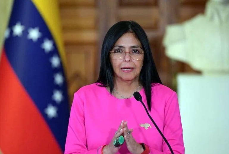 Delcy Rodríguez, presidenta interina de Venezuela.