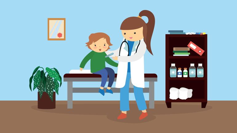 La enfermería de la escuela.