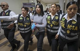 Betssy Chavez ex primera ministra durante el gobierno de Pedro Castillo en Perú.