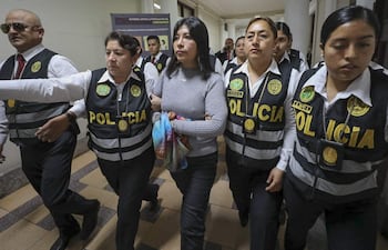 Betssy Chavez ex primera ministra durante el gobierno de Pedro Castillo en Perú.