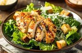 Ensalada César.