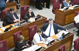 Sesión del Senado.
